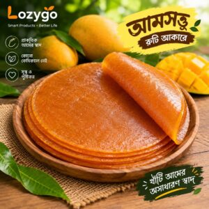রুটির আকৃতির ফুল-সাইজ আমসত্ব